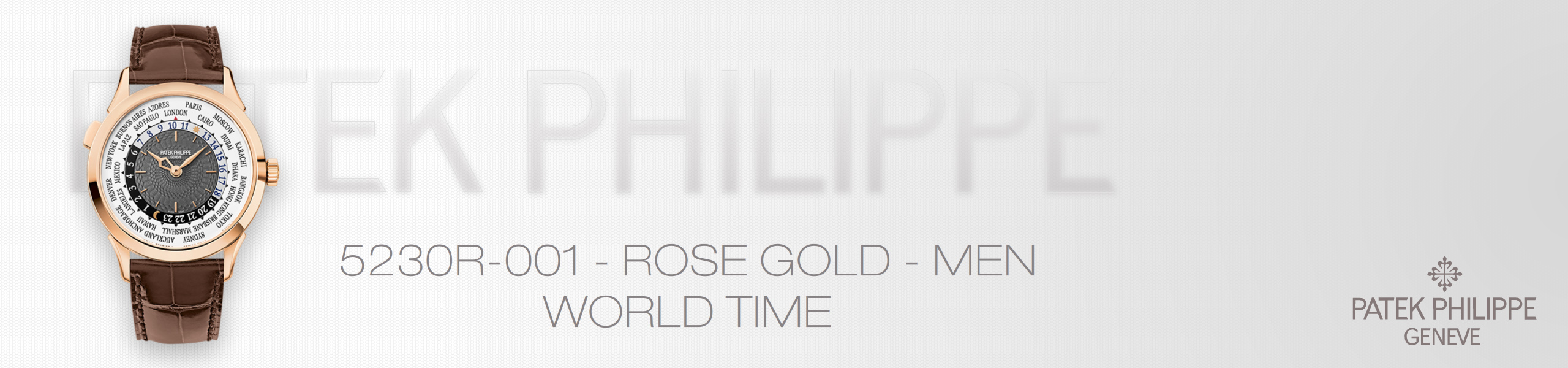 Patek Philippe World Time watch Ref. 5230