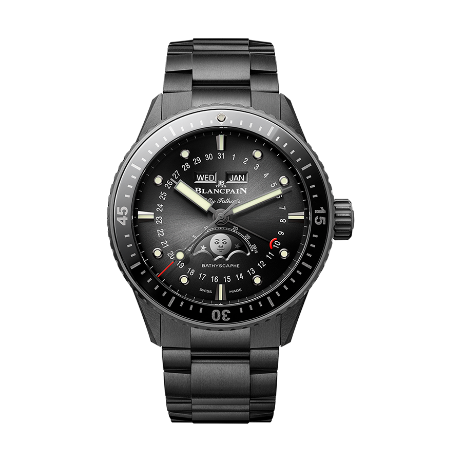 Blancpain Fifty Fathoms Bathyscaphe Quantième Complet Phases de Lune