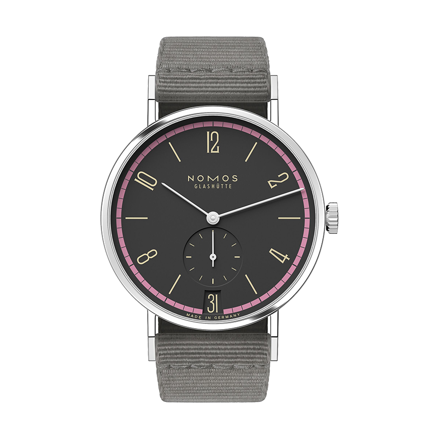 Nomos Tangente Tangente 38 date Tiefseegrau