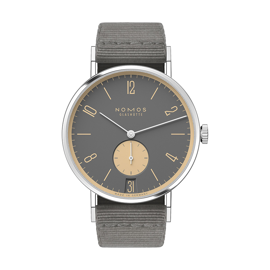 Nomos Tangente Tangente 38 date Haifischgrau