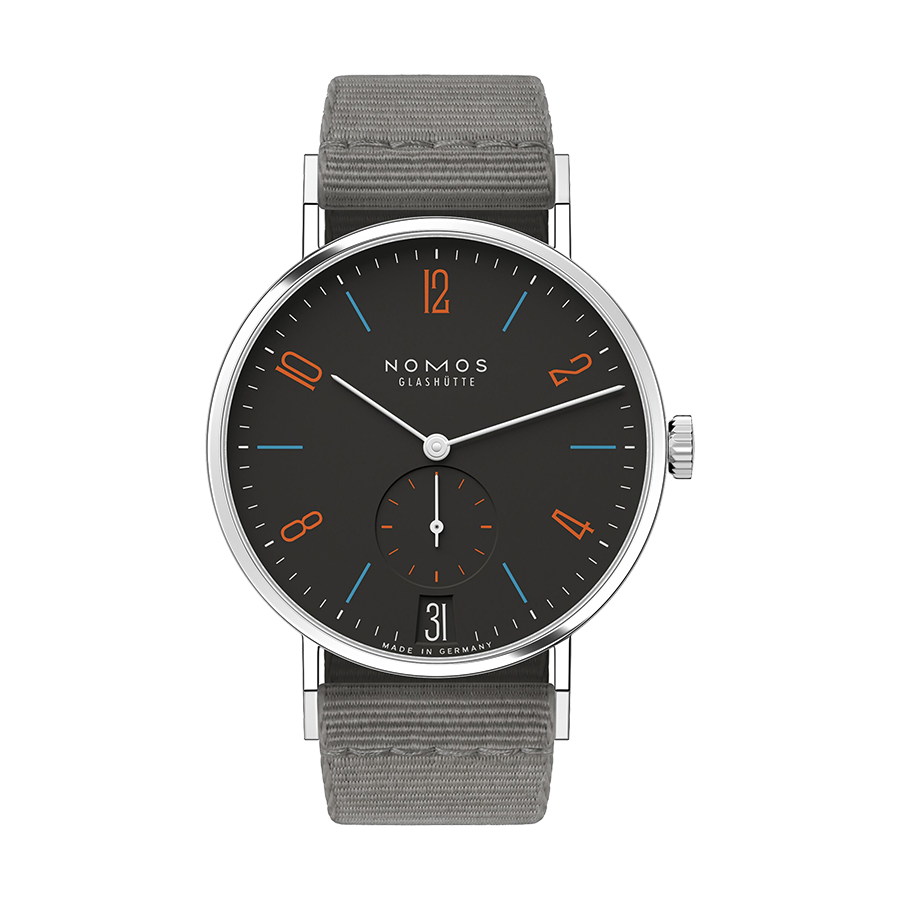 Nomos Tangente Tangente 38 date Dunkelbunt